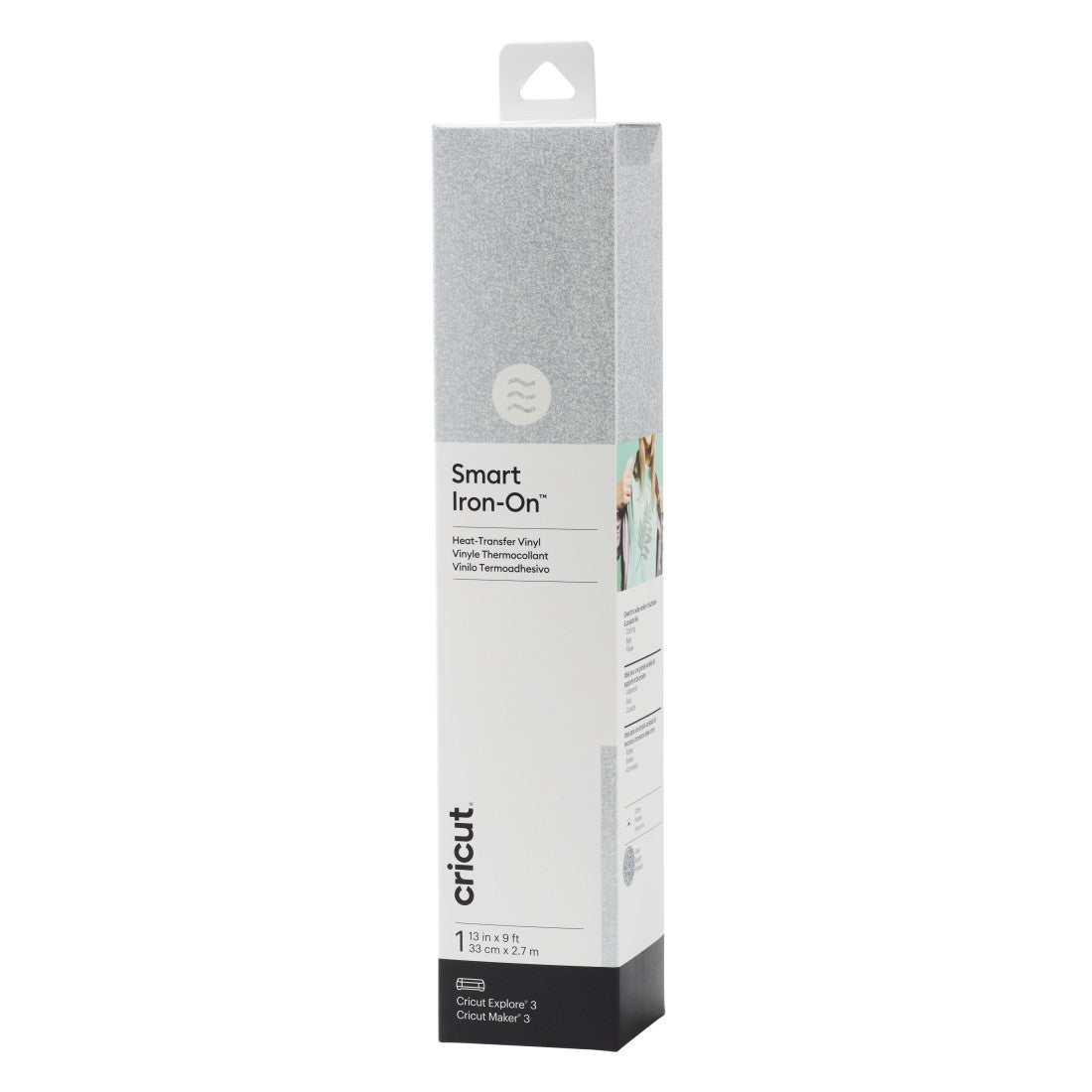 2008677 - Cricut Smart Iron-on 33x273cm 1 sheet (Glitter Silver)