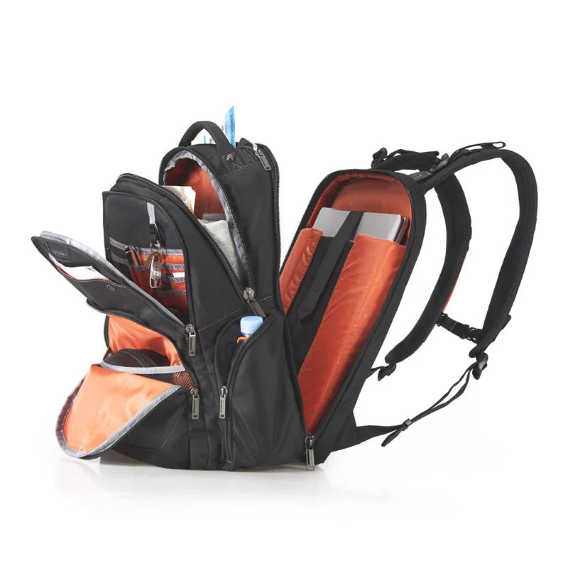 EVERKI ATLAS BACKPACK | Fits up to 17.3 inch laptops | Travel friendly | Opens 180 | Trolley handle pass-through