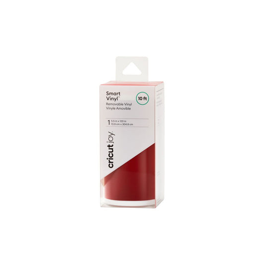2008816 - Cricut Joy Smart Vinyl – Permanent Value Roll 13.9 cm x 304.8 cm (Cardinal Red)