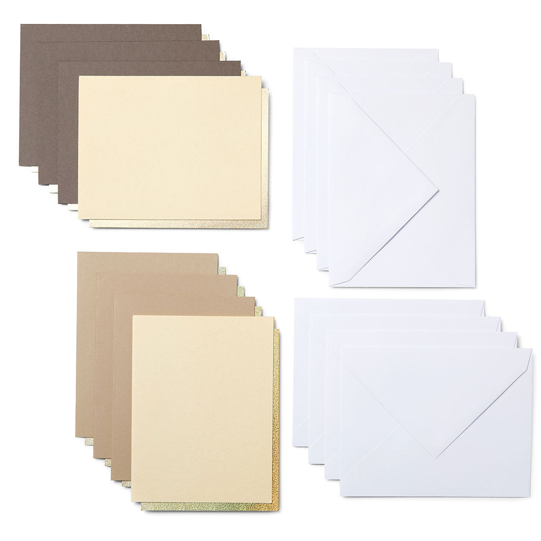 2008855 - Cricut Joy Cut Away Card Neutrals 10.8x14cm 8pack