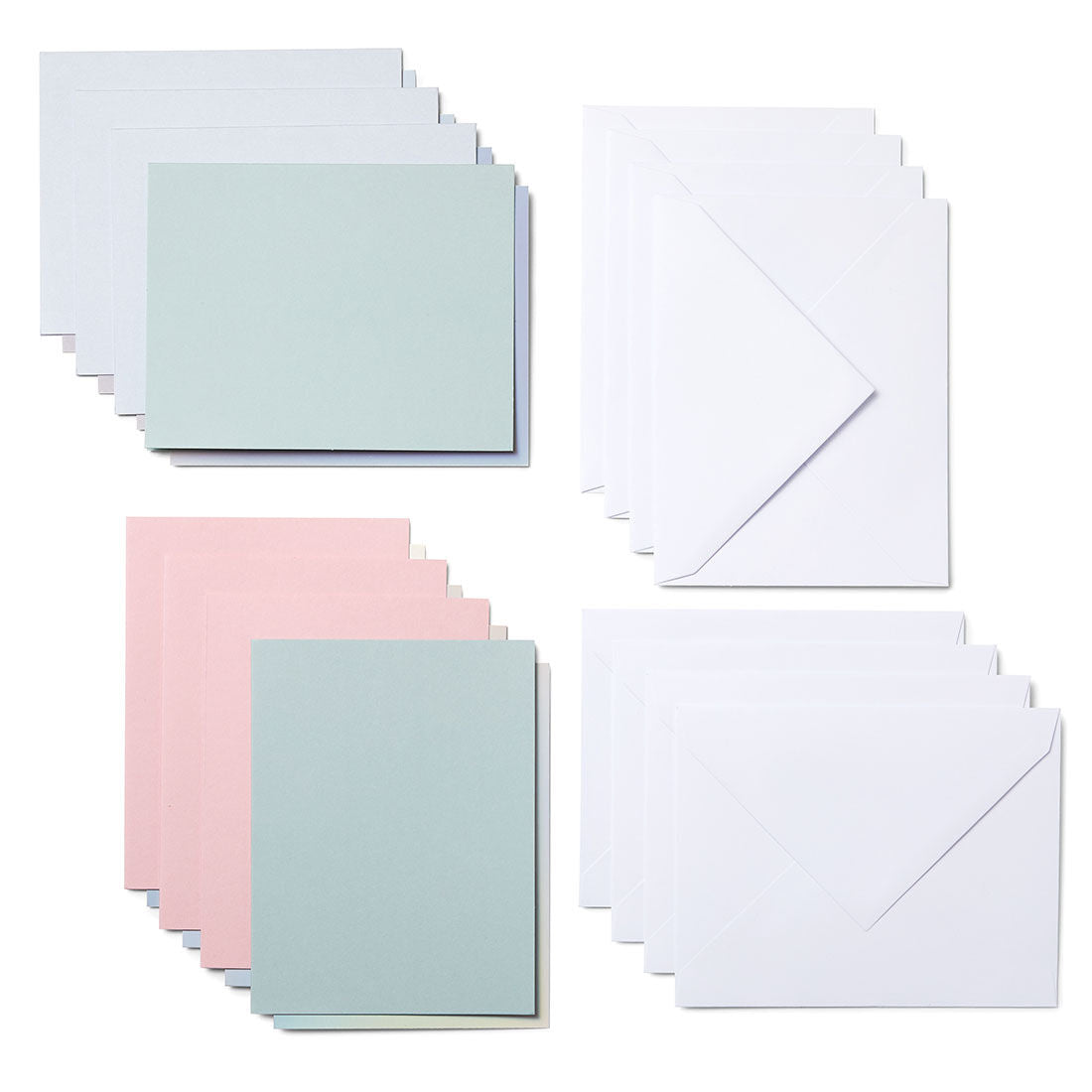 2008856 - Cricut Joy Cut Away Card Pastel Sampler 10.8x14cm 8pack