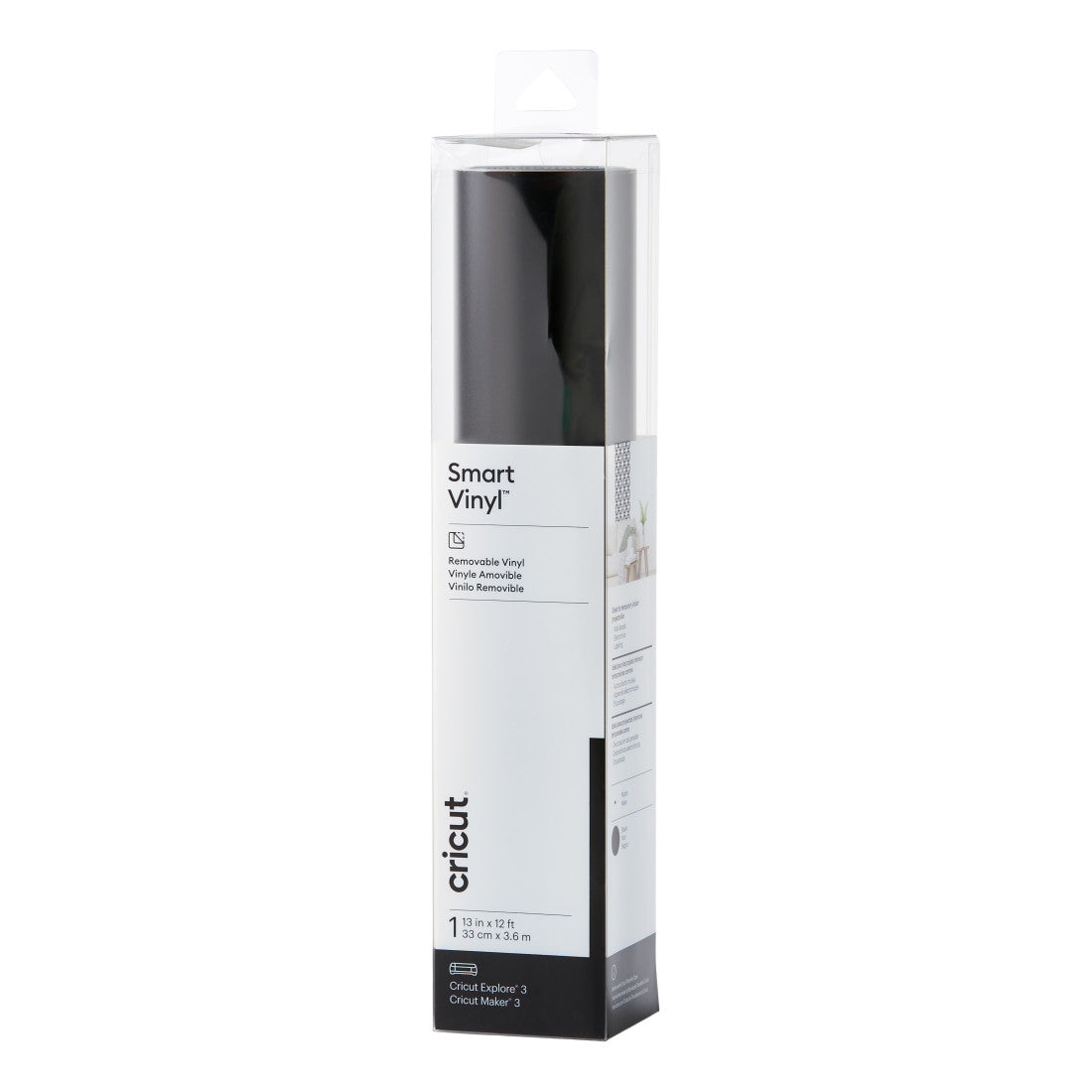 2009051 - Cricut Smart Vinyl Removable 33x366Cm 1 Sheet (Black)
