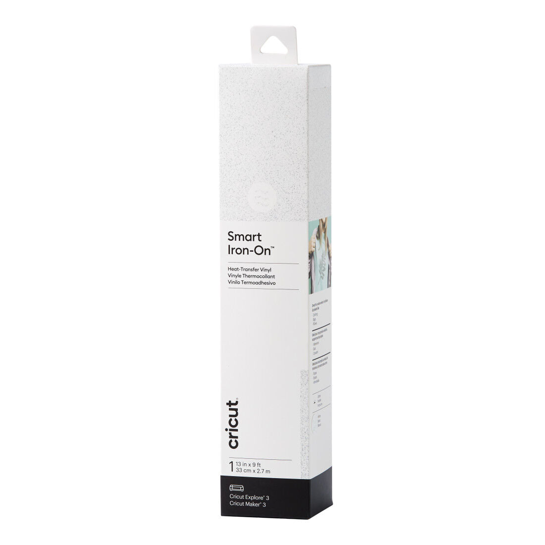 2009062 - Cricut Smart Iron-on 33x273cm 1 sheet (Glitter White)