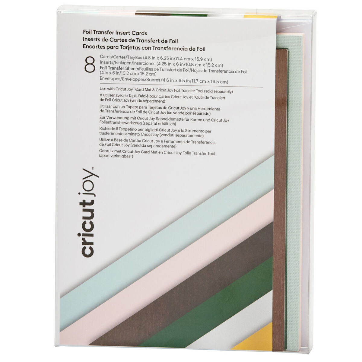 2009211 - Cricut Insert Cards Foil Forest R30 11.4x15.9cm 8-Pack