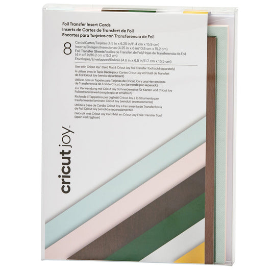 2009211 - Cricut Insert Cards Foil Forest R30 11.4x15.9cm 8-Pack