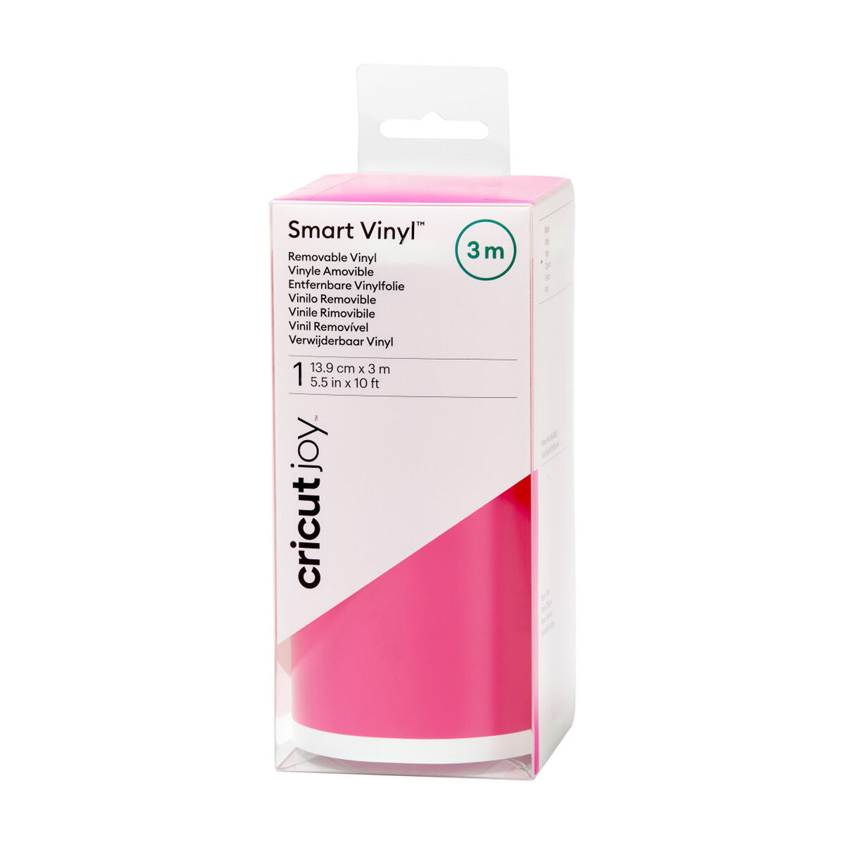 2009327 - Cricut Joy Smart Vinyl Removable Party Pink 13.9x300cm