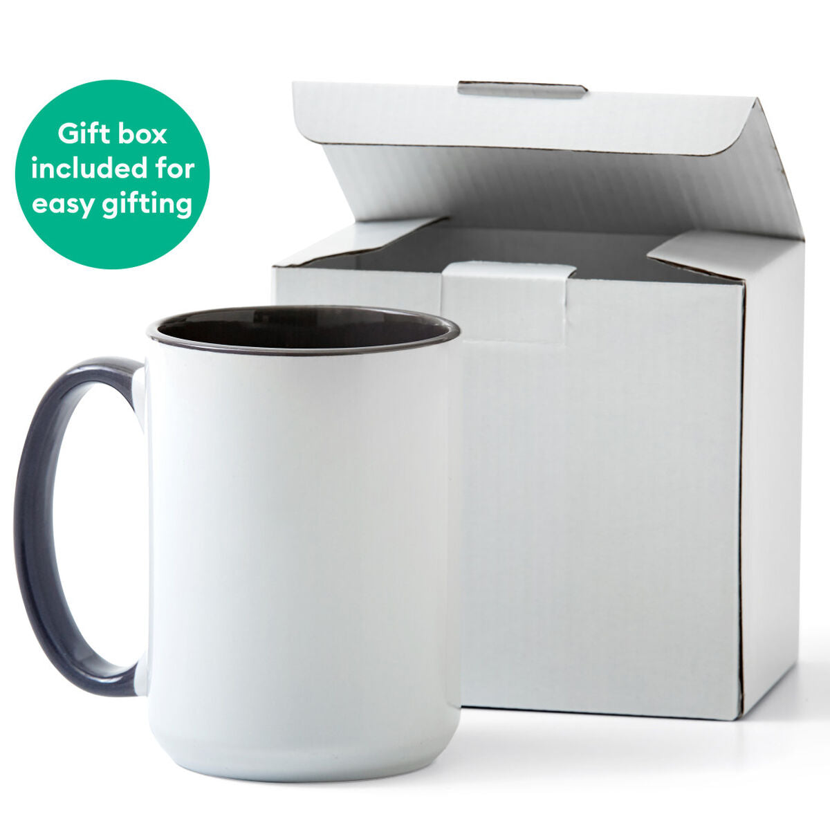 2009330 - Cricut 440ml Beveled Ceramic Mug Blank Grey 1pc