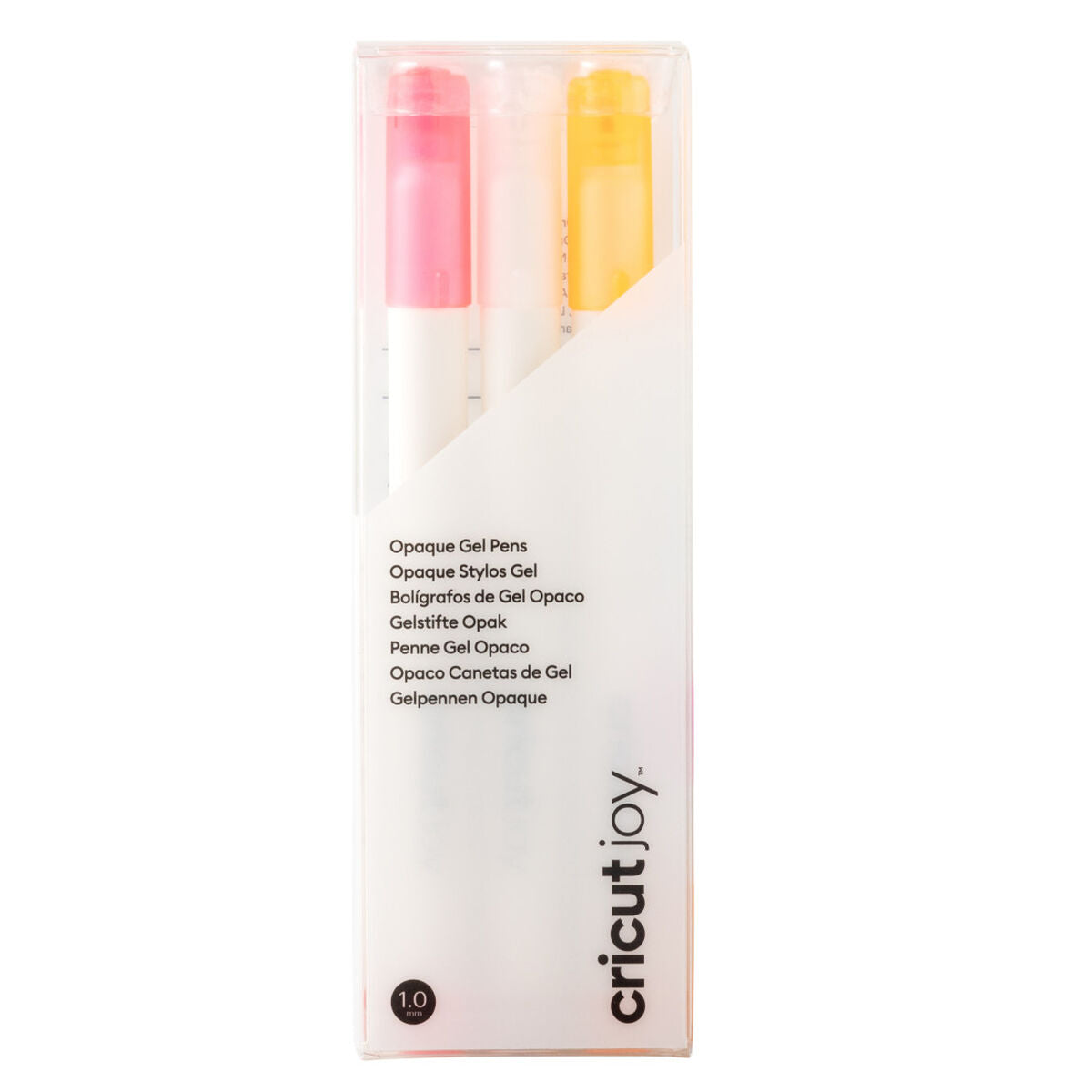 2009380 - Cricut Joy Opaque Gel Pens white; pink and orange; 3 medium point (1.0 mm)