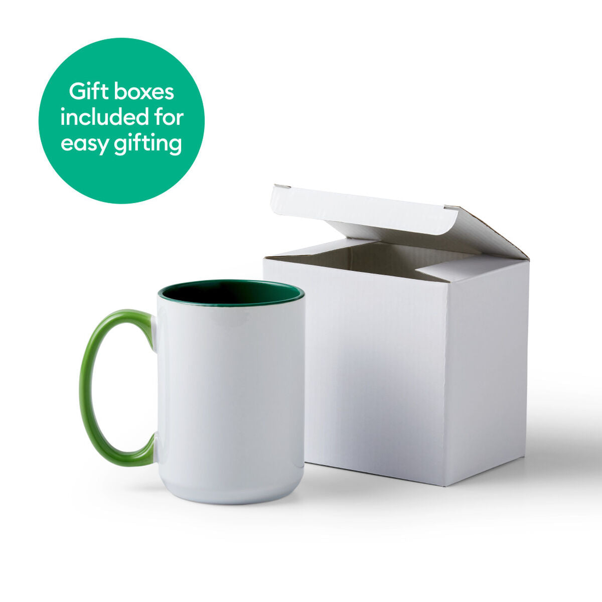 2009395 - Cricut Beveled Ceramic Mug Blank Forest 1pc 425 ml