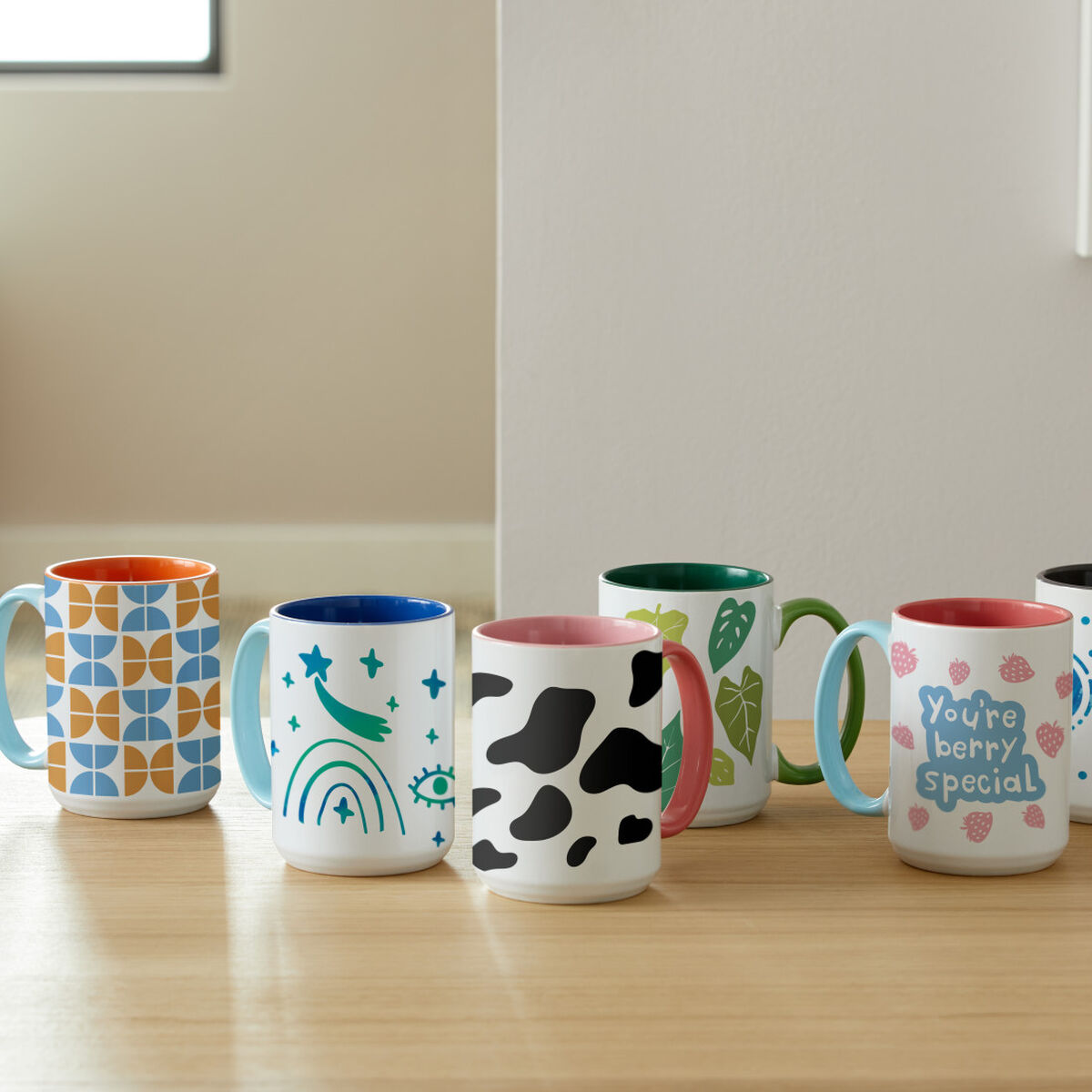 2009396 - Cricut Beveled Ceramic Mug Blank Sahara 1pc 425 ml