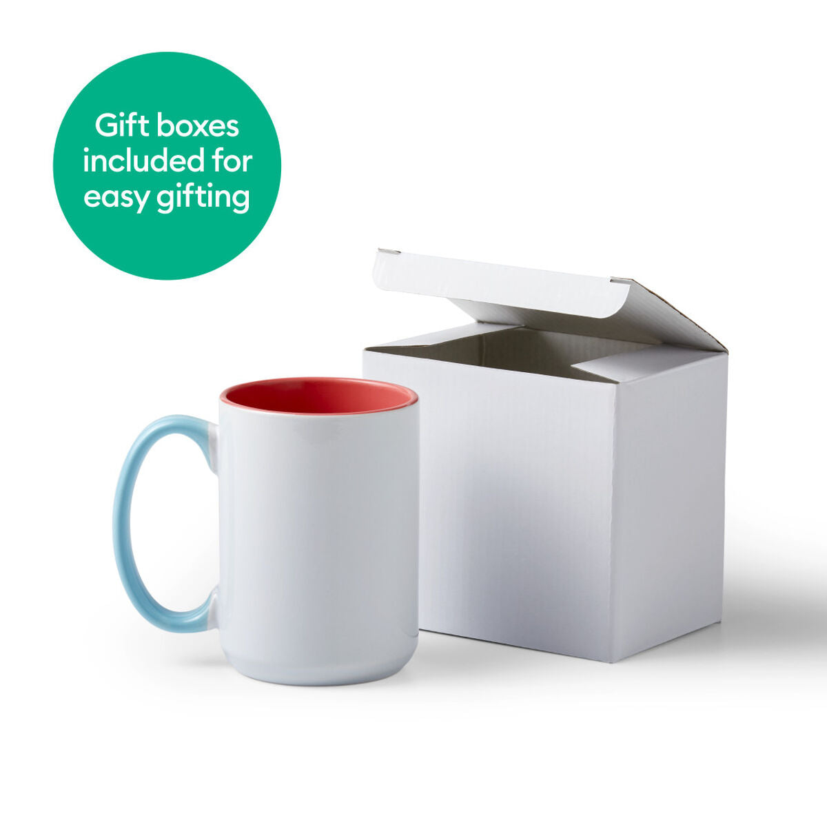 2009398 - Cricut Beveled Ceramic Mug Blank Reef 1pc 425 ml