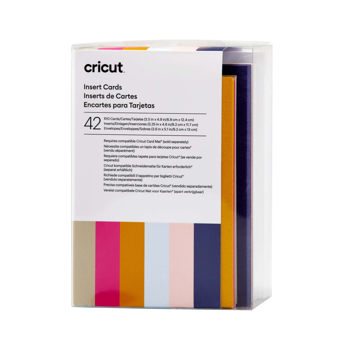 2009464 - Cricut Insert Cards Sensei R10 8.9x12.4cm 42-Pack