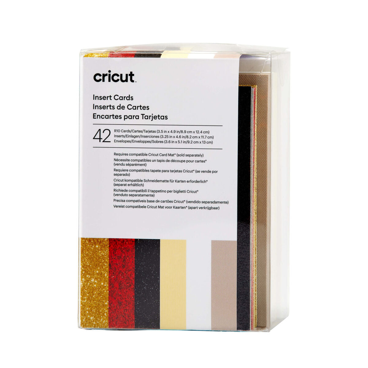 2009466 - Cricut Insert Cards Glitz & Glam R10 8.9x12.4cm 42-Pack