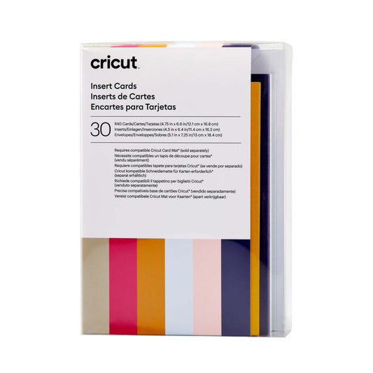 2009469 - Cricut Insert Cards Sensei R40 12.1x16.8cm 30-Pack