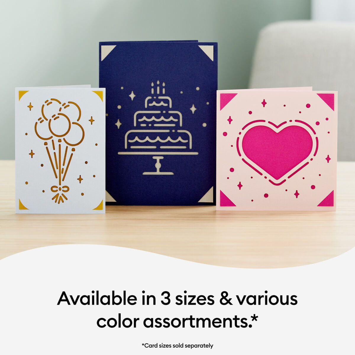 2009469 - Cricut Insert Cards Sensei R40 12.1x16.8cm 30-Pack