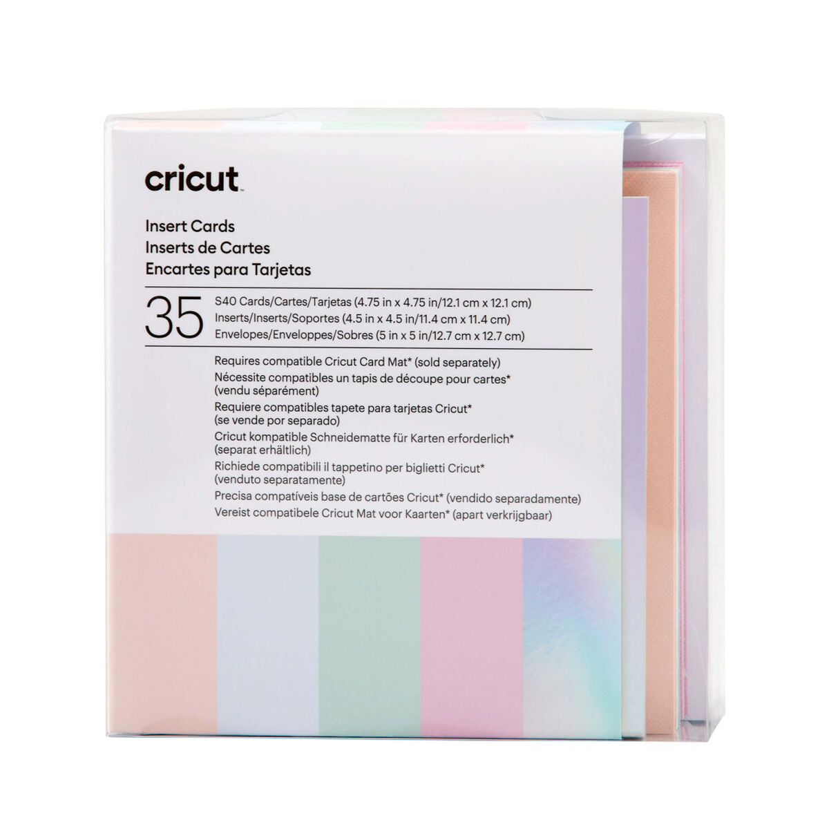 2009472 - Cricut Insert Cards Princess S40 12.1x16.8cm 35-Pack