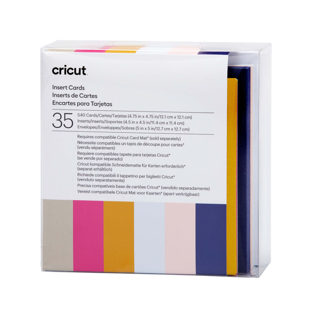 2009473 - Cricut Insert Cards Sensei S40 12.1x16.8cm 35-Pack