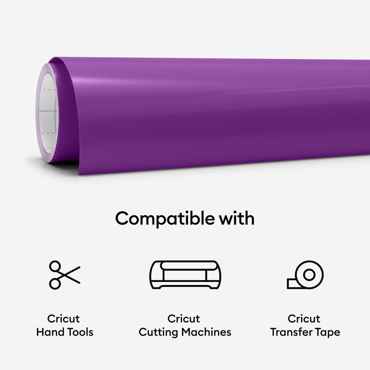 2009591 - Cricut Premium Vinyl Permanent Colour Change Hot Purple 30x60cm