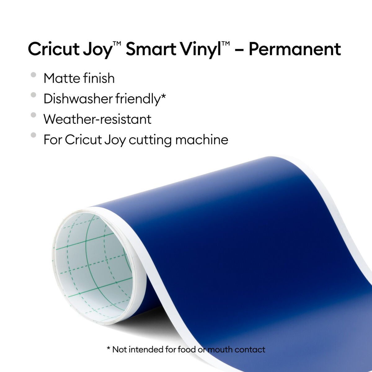 2009834 - Cricut Joy Permanent Smart Vinyl Blue 13.9x121.9cm