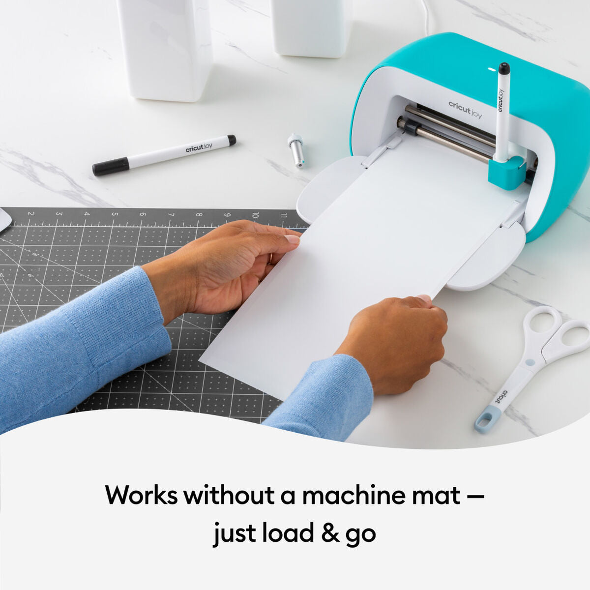 2010001 - Cricut Joy Removable Smart Vinyl Write White 4 sheets 14x33cm