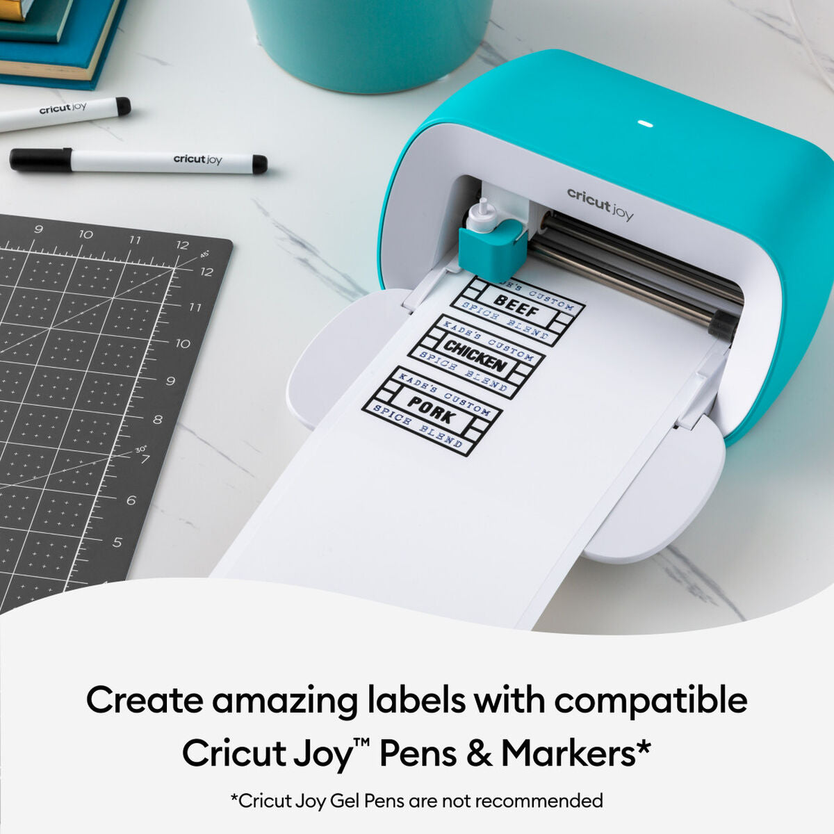 2010001 - Cricut Joy Removable Smart Vinyl Write White 4 sheets 14x33cm