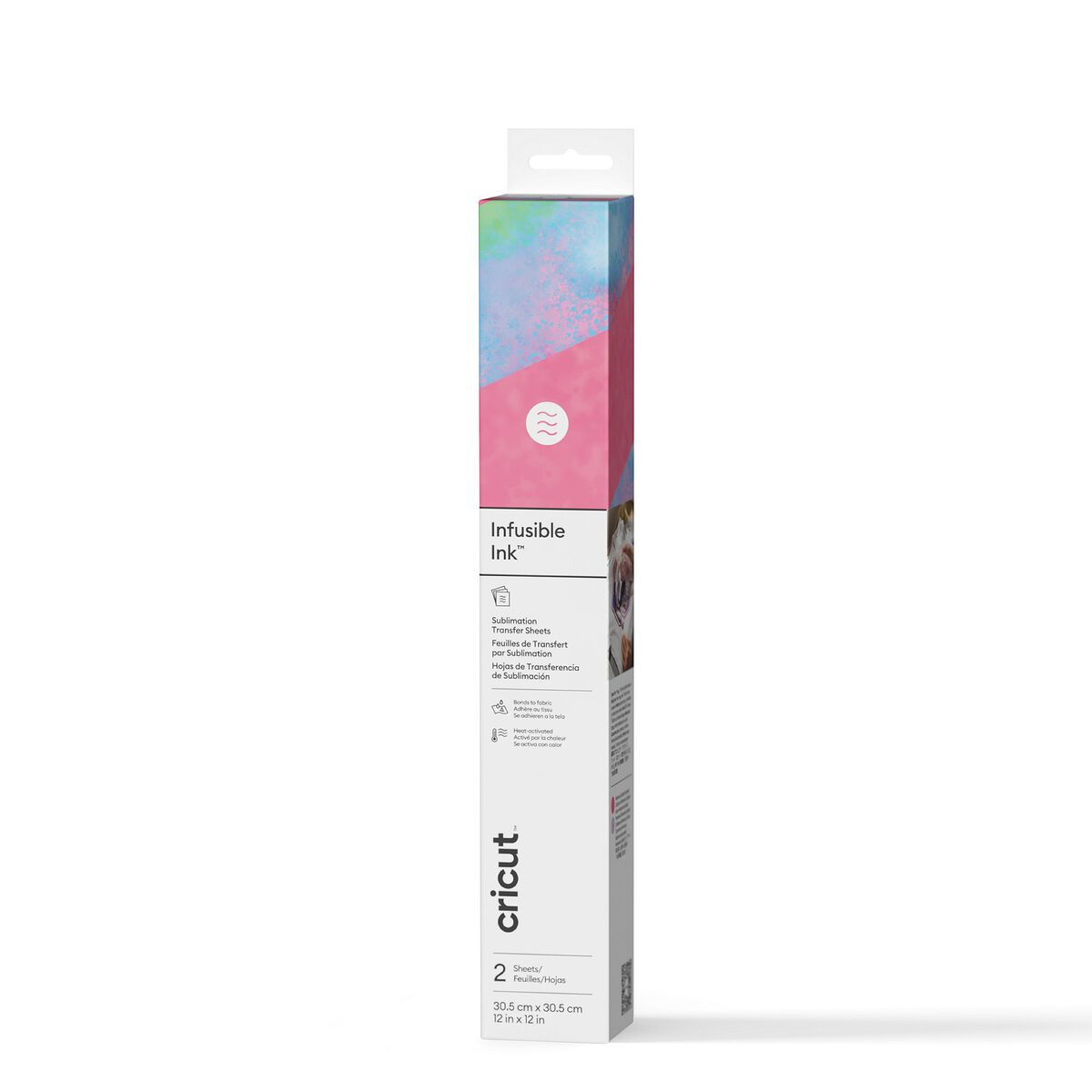 2011428 - Cricut Infusible Ink Transfer Sheets 2-pack (Watercolour Splash) 30.5x30.5cm