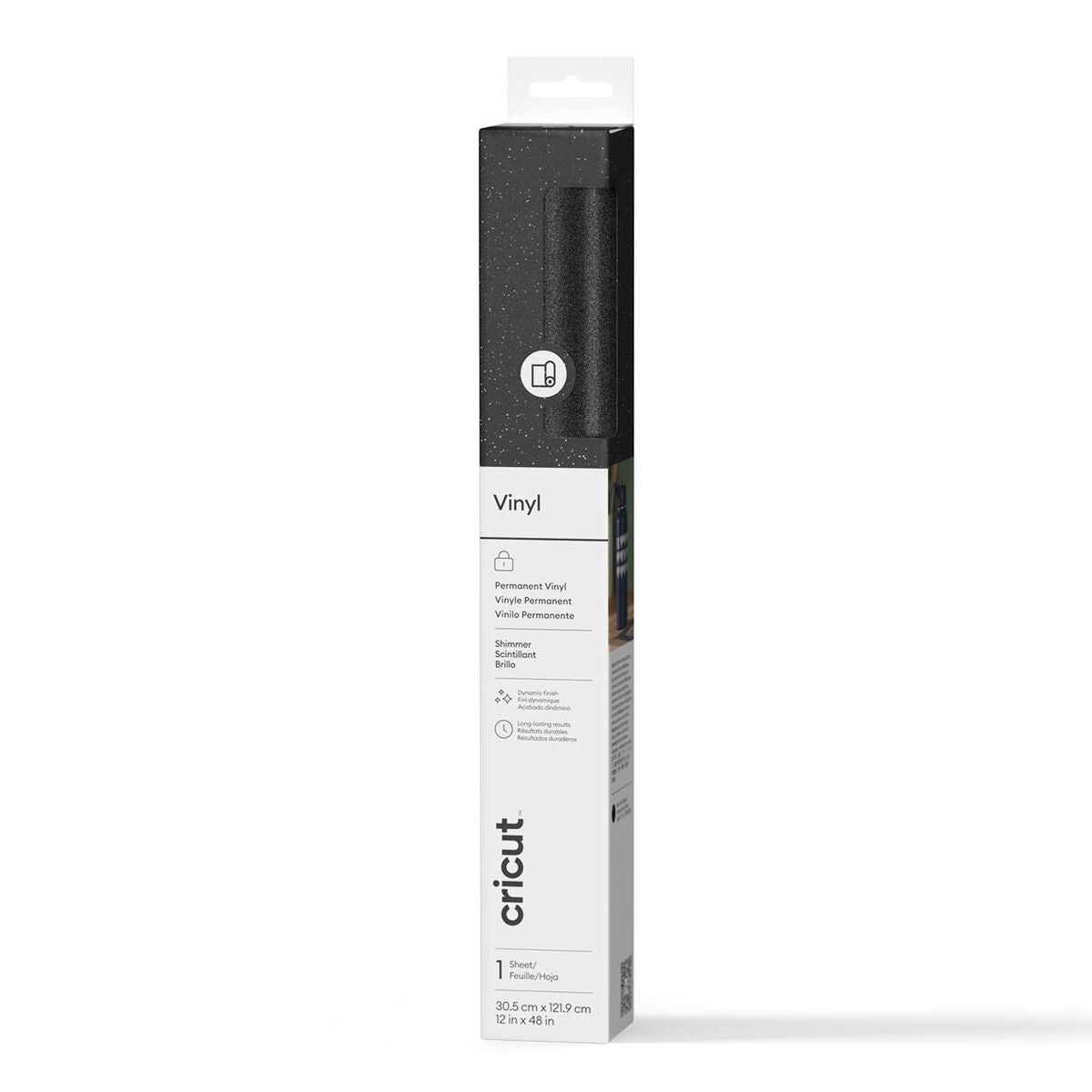 2011515 - Cricut Shimmer Vinyl 30x120cm (Black)