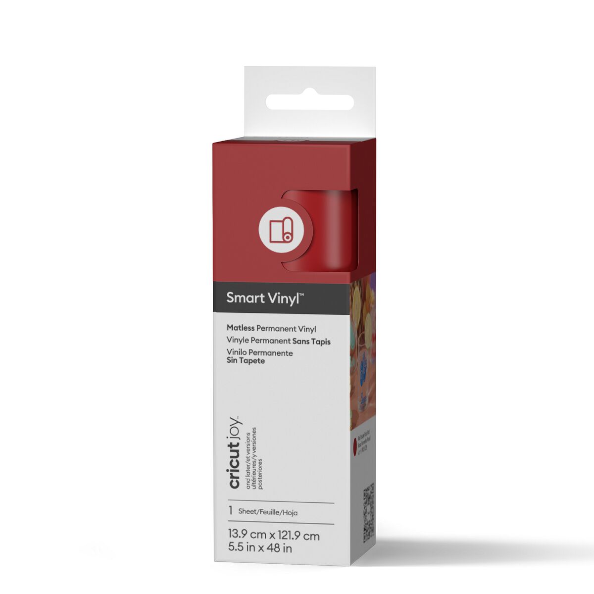 2011694 - Cricut Smart Vinyl Permanent Joy 14x122cm 1 sheet (Mat Red)