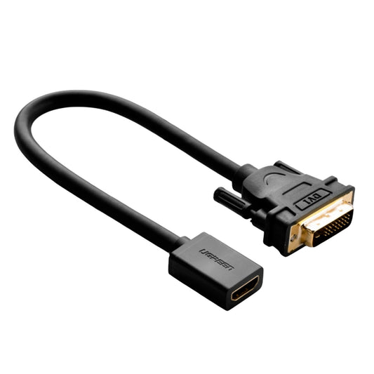 UGREEN DVI to HDMI Cable Adapter 15cm | Male to Female | 1080p Full HD – Black - Guards On Duty Shop & Security Guards