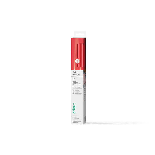 2007649 - Cricut Foil Iron-On 30x60cm (Red)