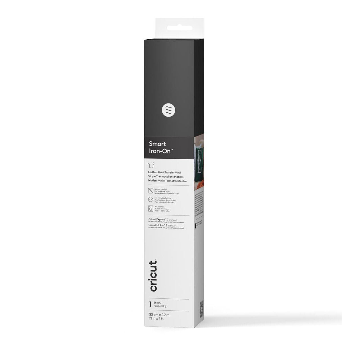 2008683 - Cricut Smart Iron-on 33x273cm 1 sheet (Black)
