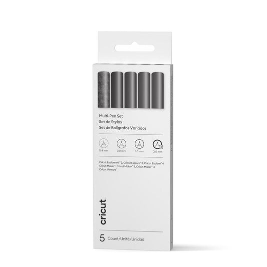 2012175 - Cricut Explore/Maker Multi-Size Pen Set 5-pack (Black)
