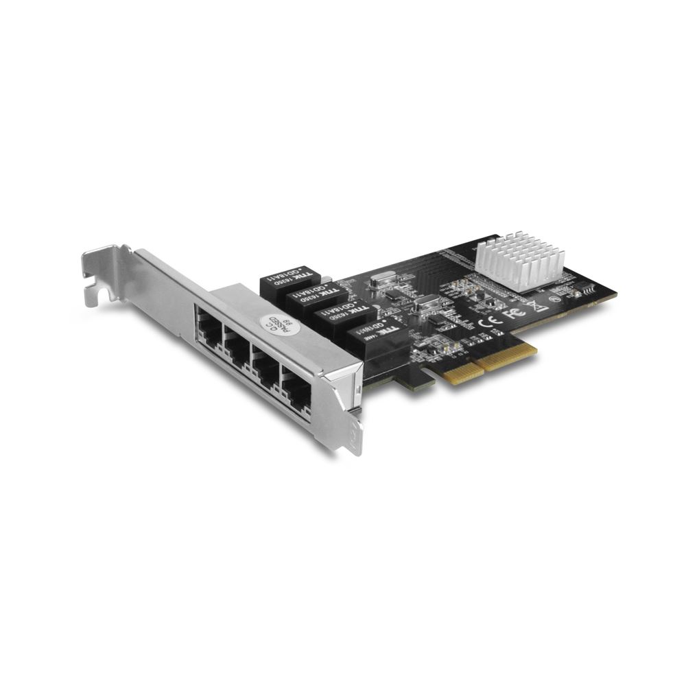4-Port PCIe Gigabit Ethernet Network Adapter Card