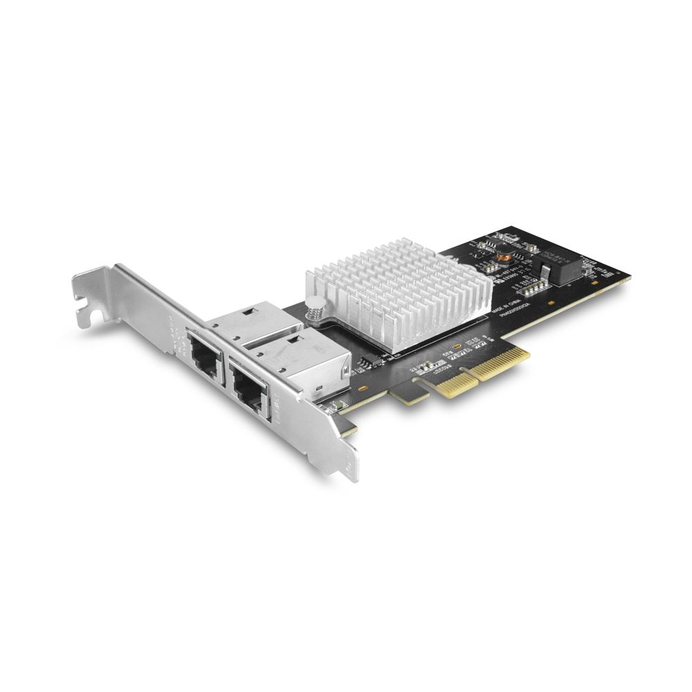 2 x RJ45 Port 10G Network PCIe Card with Intel X550-AT Chip