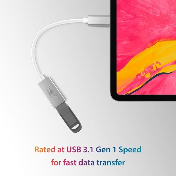 VANTEC CBL-4CA USB TYPE C MALE TO USB TYPE A FEMALE ADAPTOR DONGLE