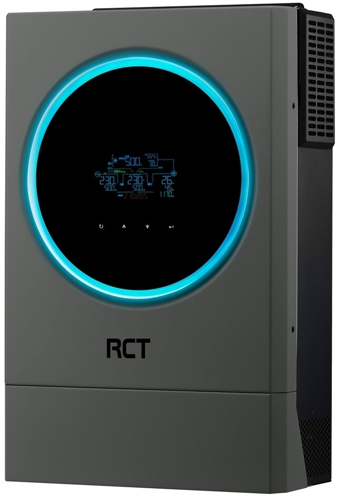 RCT INFINISOLAR V4 5.6K 5600VA/5600W OFF GRID INVERTER CHARGER; 48V 6000W PV Open PV 500V DC WIFI