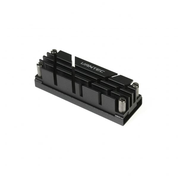 VANTEC ICEBERG Q M.2 NVME 2280 SSD HEAT SINK -BLACK