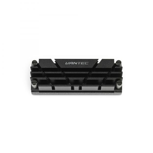 VANTEC ICEBERG Q M.2 NVME 2280 SSD HEAT SINK -BLACK