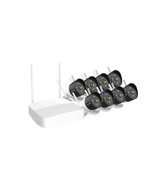 TENDA 8-Channel 3MP Wi-Fi Camera Kit