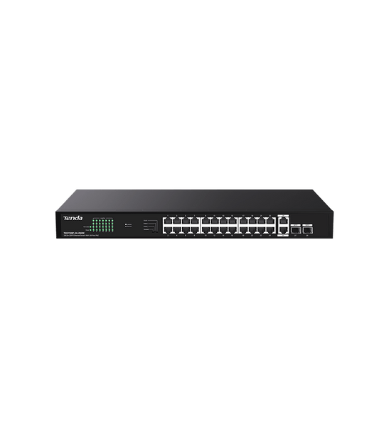 TENDA 26-Port Ethernet Switch With 24 PoE