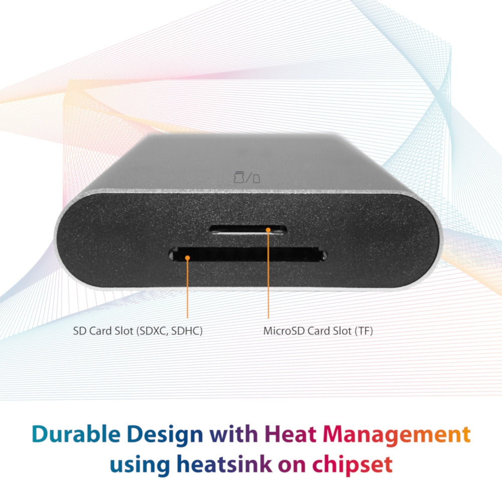 Vantec USB C Adaptor/1xHDMI/VGA/RJ45/SD Card/Micro SD/USB-C/USB-A/Audio Jack(3.5mm)/USB-C 100W/ 2xUSB-A