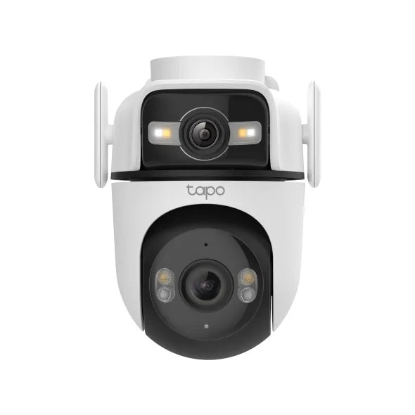 TP-Link Indoor/Outdoor Dual Lens Pan/Tilt Wi-Fi Security Camera | Tapo C545D