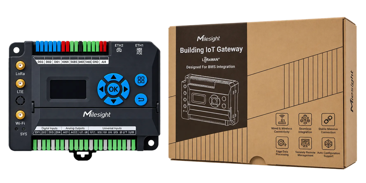 Milesight Building IoT LTE Gateway| EG71-L08L-868M