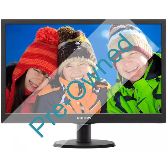 CPO PHILIPS VALUE 19.5" MONITOR TFT RESPONSE: 5MS 1600 X 900 90º (H) / 65º (V SIGNAL: 60HZ HDMI, VGA (D-SUB) SPEAKER: NO BUILT- IN TILT: -3/10 DEGREE SWIVEL: NO PIVOT: NO H ADJUST: NO VESA: VESA MOUNTABLE ACCESSORIES: HDMI AND VGA CABLES WARRANTY: 3Y CARR - Guards On Duty Shop & Security Guards