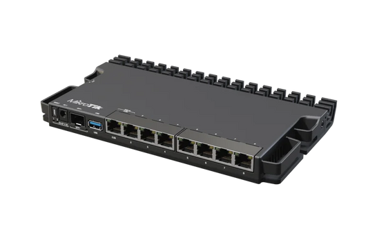 MikroTik RouterBOARD RB5009UG+S+, 1x 2.5Gb LAN, 7x 1Gb LAN, 1x SFP+ port, RouterOS L5, metal desktop case, PSU