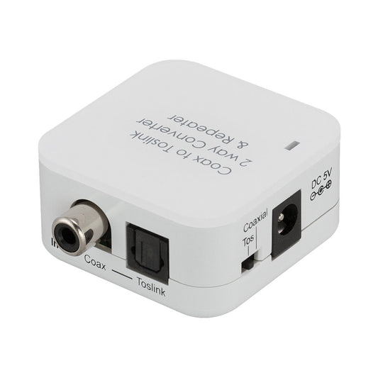 TOSLINK/COAXIAL (IN) TO TOSLINK/COAXIAL (OUT)