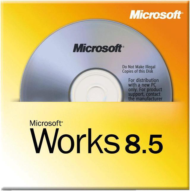 Ms Works 8.5 W/Office Sbe 2007 Trial