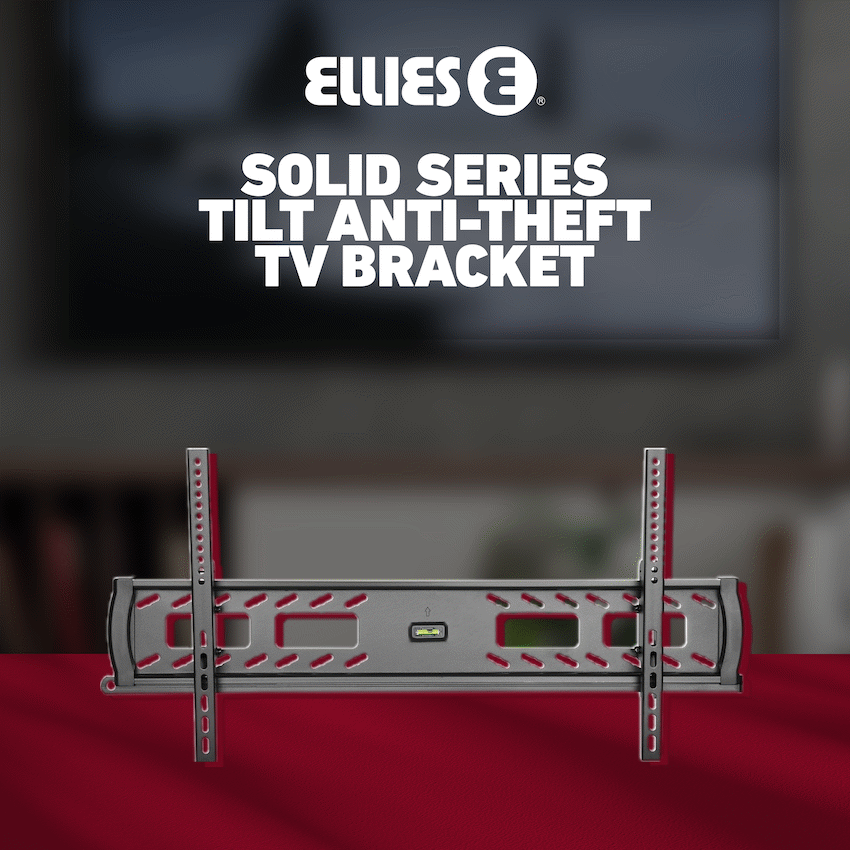 Ellies Solid Series Tilt Anti-Theft TV Bracket for 32'' - 90'' TV's - Guards On Duty Shop & Security Guards