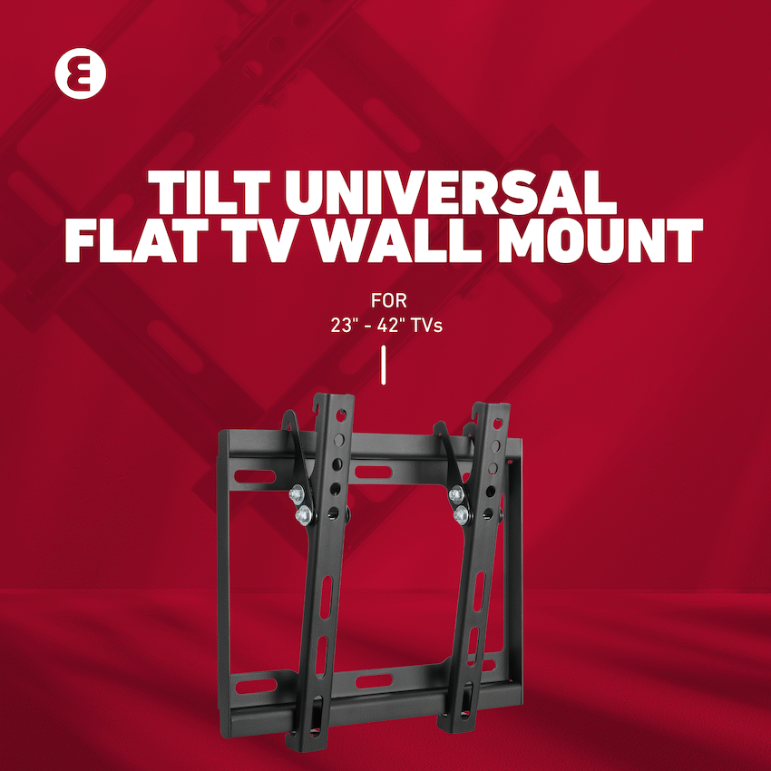 Ellies Solid series Tilt TV Wall Mount For 23" - 42" TVs - Guards On Duty Shop & Security Guards