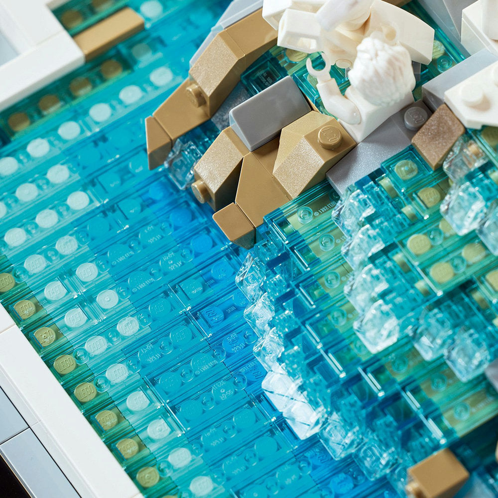 LEGO® Architecture Trevi Fountain Model, Italian Landmark Rome Memorabilia 21062